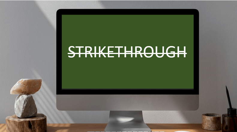 shortcut for strikethrough in mac word